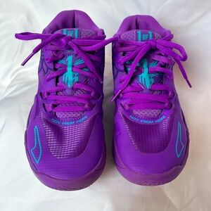 The Puma MB.01 LaMelo Ball Purple Glimmer - Charlotte Hornets - Size 5.5